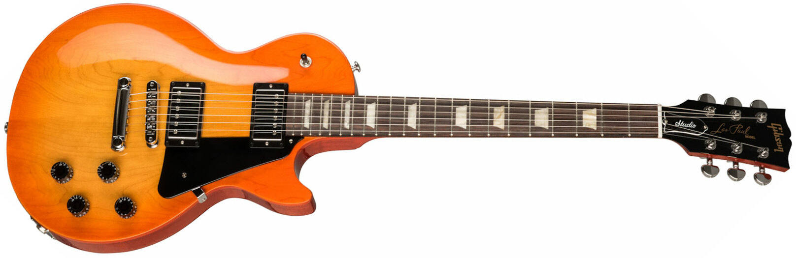 Gibson Les Paul Studio Modern 2019 2h Ht Rw - Tangerine Burst - Enkel gesneden elektrische gitaar - Main picture