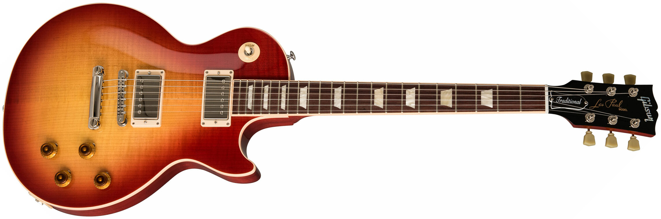 Gibson Les Paul Traditional 2019 2h Ht Rw - Heritage Cherry Sunburst - Enkel gesneden elektrische gitaar - Main picture