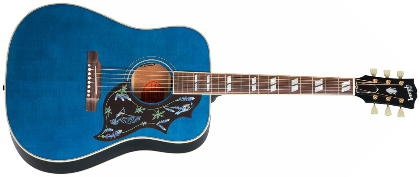 Gibson Miranda Lambert Bluebird Dreadnought Epicea Acajou Rw - Bluebonnet - Elektro-akoestische gitaar - Main picture