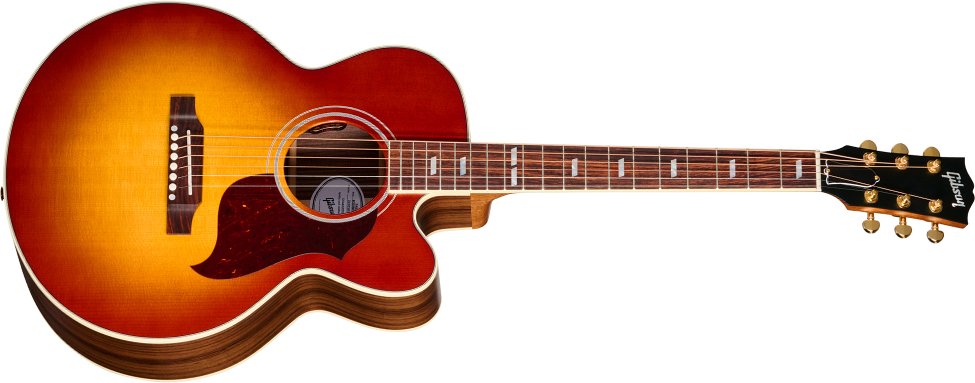 Gibson Parlor Rosewood Ec (baggs Hifi Dna) Cw Shsc Epicea Palissandre Rw - Rosewood Burst - Folk gitaar - Main picture