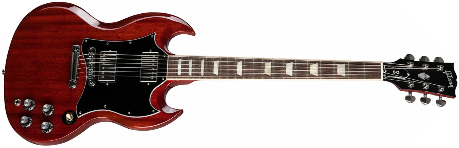 Gibson Sg Standard 2h Ht Rw - Heritage Cherry - Guitarra eléctrica de doble corte. - Main picture
