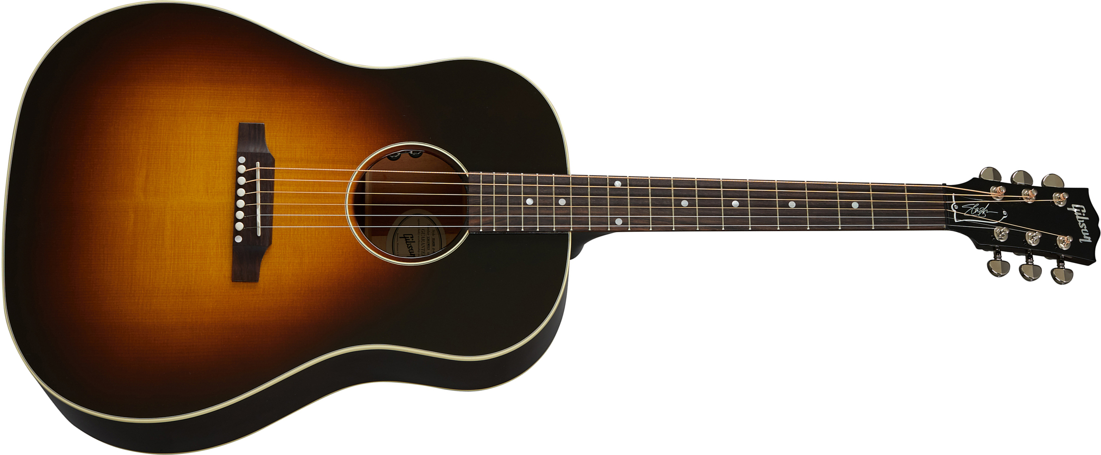 Gibson Slash J-45 2020 Signature Epicea Acajou Rw - November Burst - Elektro-akoestische gitaar - Main picture