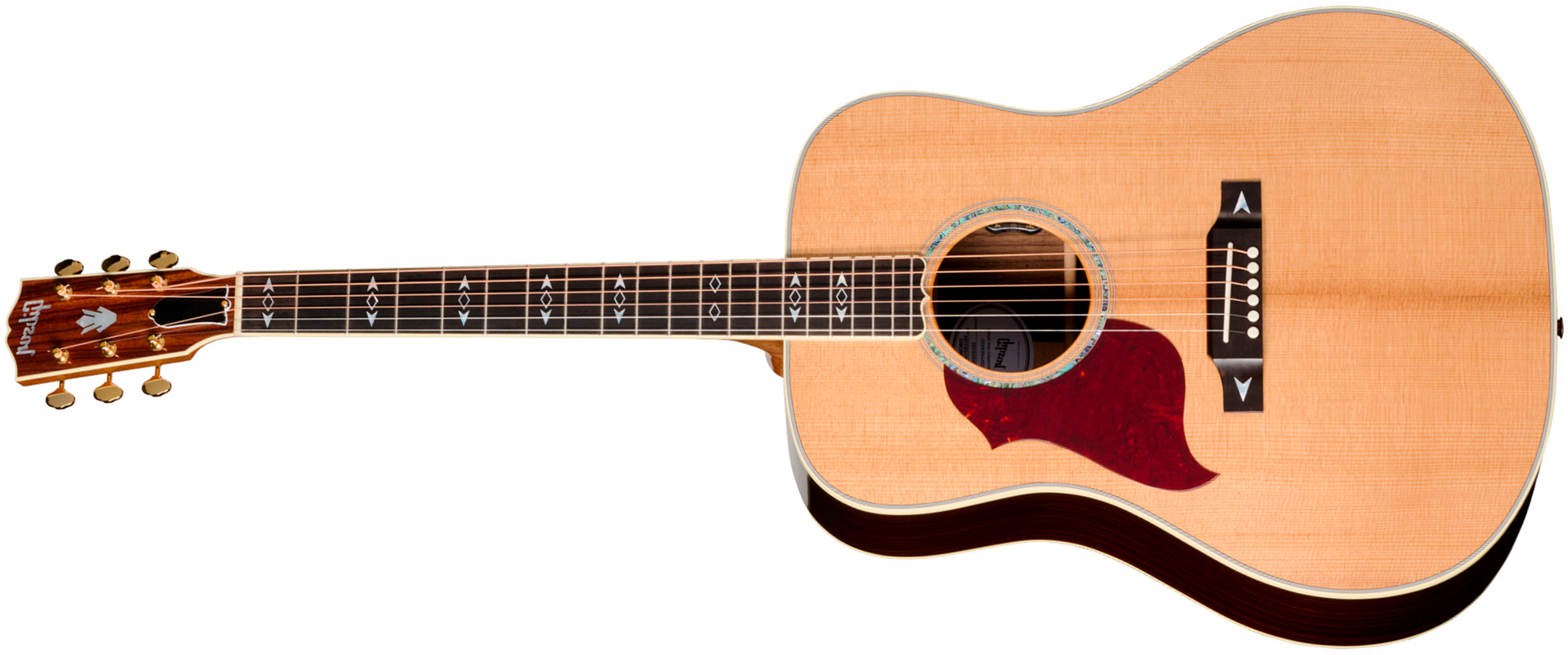 Gibson Songwriter Recording Artist Lh (baggs Hifi Dna) Dreadnought Gaucher Epicea Palissandre Eb - Antique Natural - Folk gitaar - Main picture
