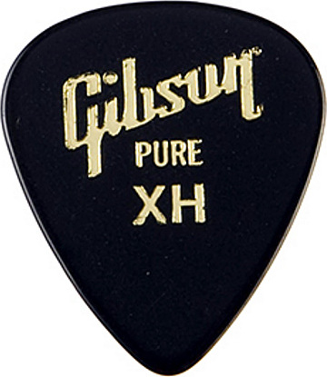 Gibson Standard Style Guitar Pick Rounded 351 Celluloid Extra Heavy - Plectrum - Main picture