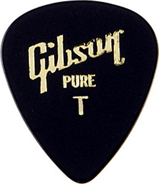 Gibson Standard Style Guitar Pick Rounded 351 Celluloid Thin - Plectrum - Main picture