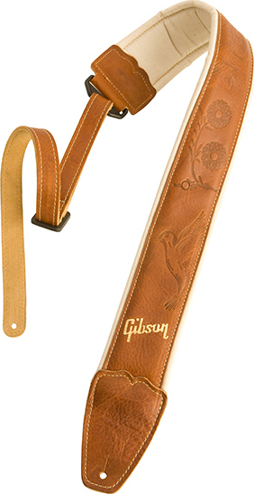 Gibson The Montana Premium Comfort Guitar Strap Cuir - Gitaarriem - Main picture