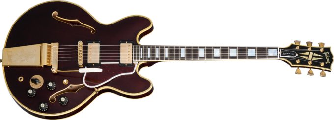 Gibson Custom Shop B.B. King Rumble in the Jungle 1974 ES-355 - Murphy lab light aged walnut