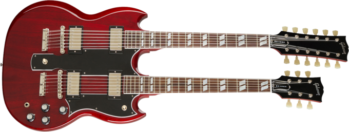 Gibson Custom Shop EDS-1275 Doubleneck - Cherry red