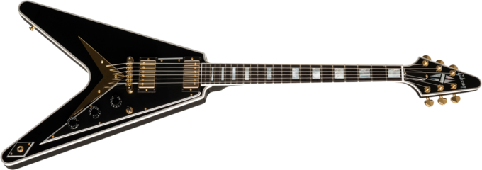 Gibson Custom Shop Flying V Custom - Ebony