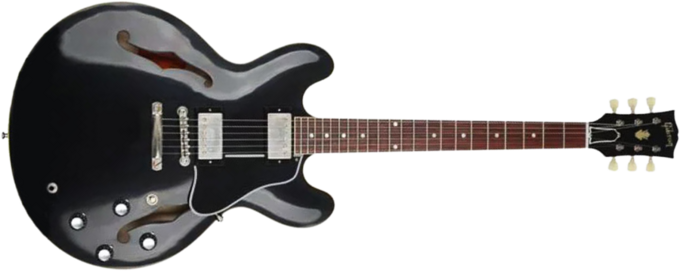 Gibson Custom Shop Historic 1961 ES-335 Reissue - Vos ebony