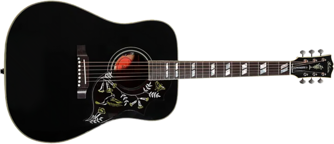 Gibson Custom Shop Hummingbird Torch - Ebony