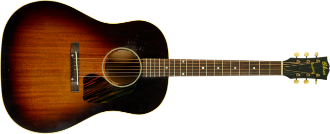 Gibson Custom Shop 1942 J-45 All Mahogany - Murphy lab light aged vintage sunburst