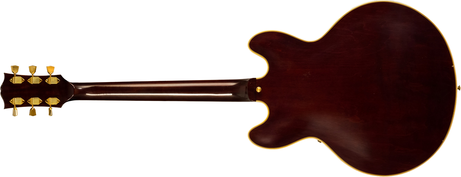 Gibson Custom Shop Bb King Es355 1974 Rumble In The Jungle 2h Trem Eb #bbes33505 - Murphy Lab Light Aged Walnut - Semi hollow elektriche gitaar - Vari