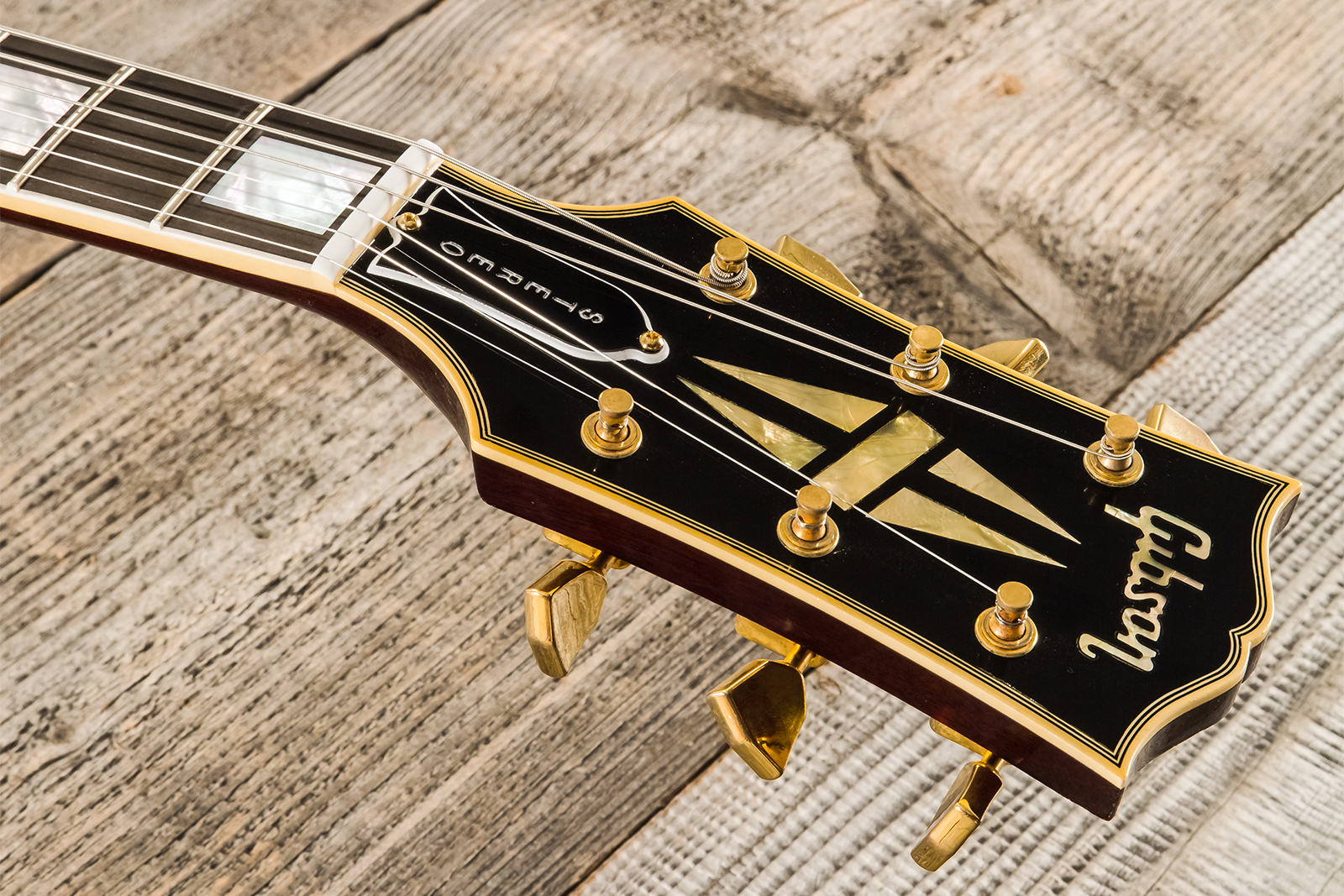 Gibson Custom Shop Bb King Es355 1974 Rumble In The Jungle 2h Trem Eb #bbes33505 - Murphy Lab Light Aged Walnut - Semi hollow elektriche gitaar - Vari