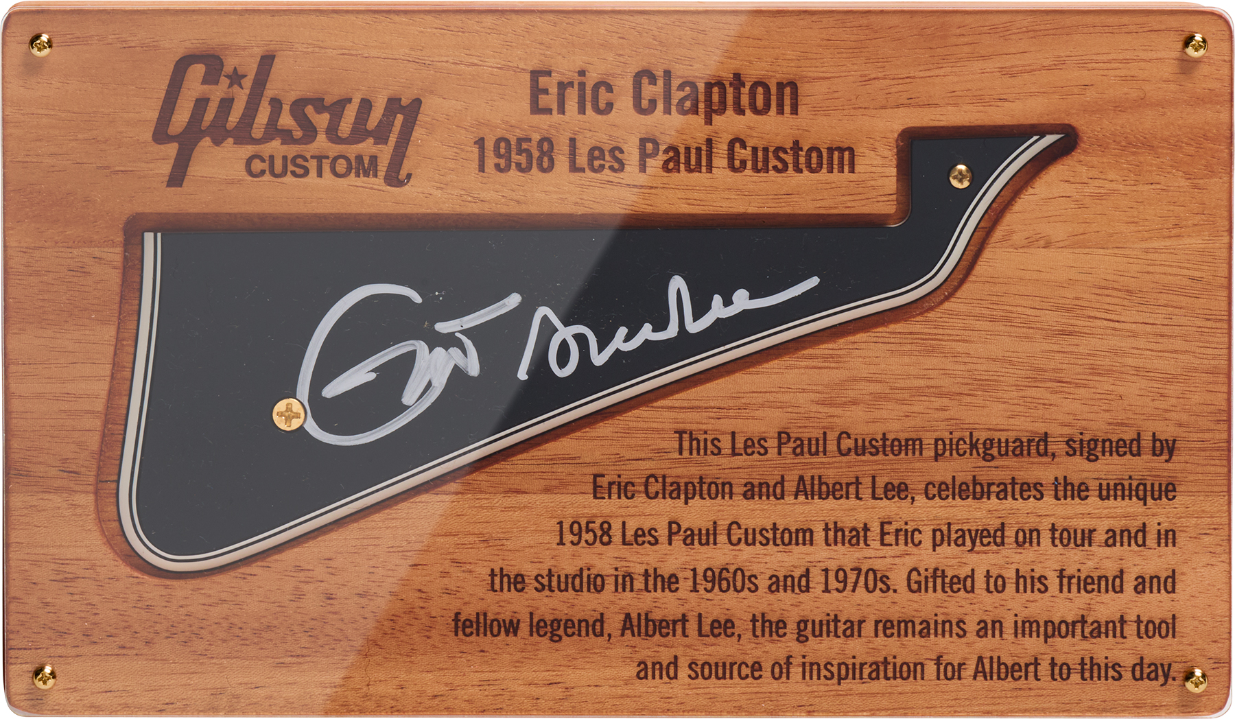 Gibson Custom Shop Eric Clapton Les Paul Custom 1958 Signature 2h Ht Eb - Murphy Lab Ebony - Kenmerkende elektrische gitaar - Variation 18