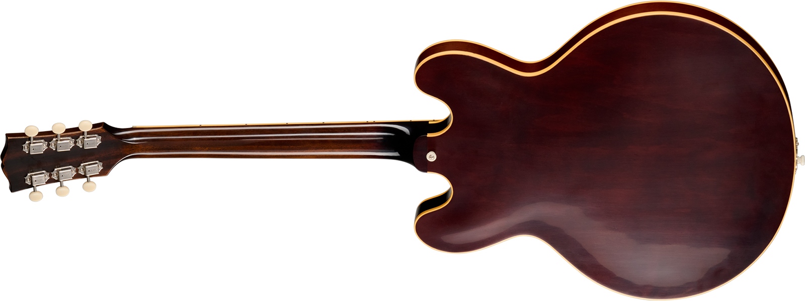 Gibson Custom Shop Es330 1959 Reissue Historic 2s P90 Ht Rw - Vintage Burst (vos Hardware) - Semi hollow elektriche gitaar - Variation 1