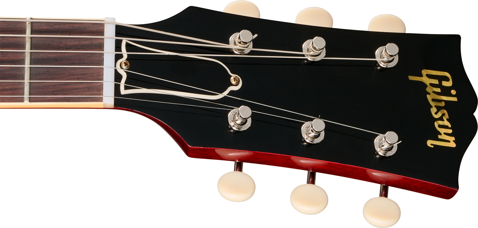 Gibson Custom Shop Es330 1962 Reissue Historic 2s P90 Ht Rw - Sixties Cherry - Semi hollow elektriche gitaar - Variation 4
