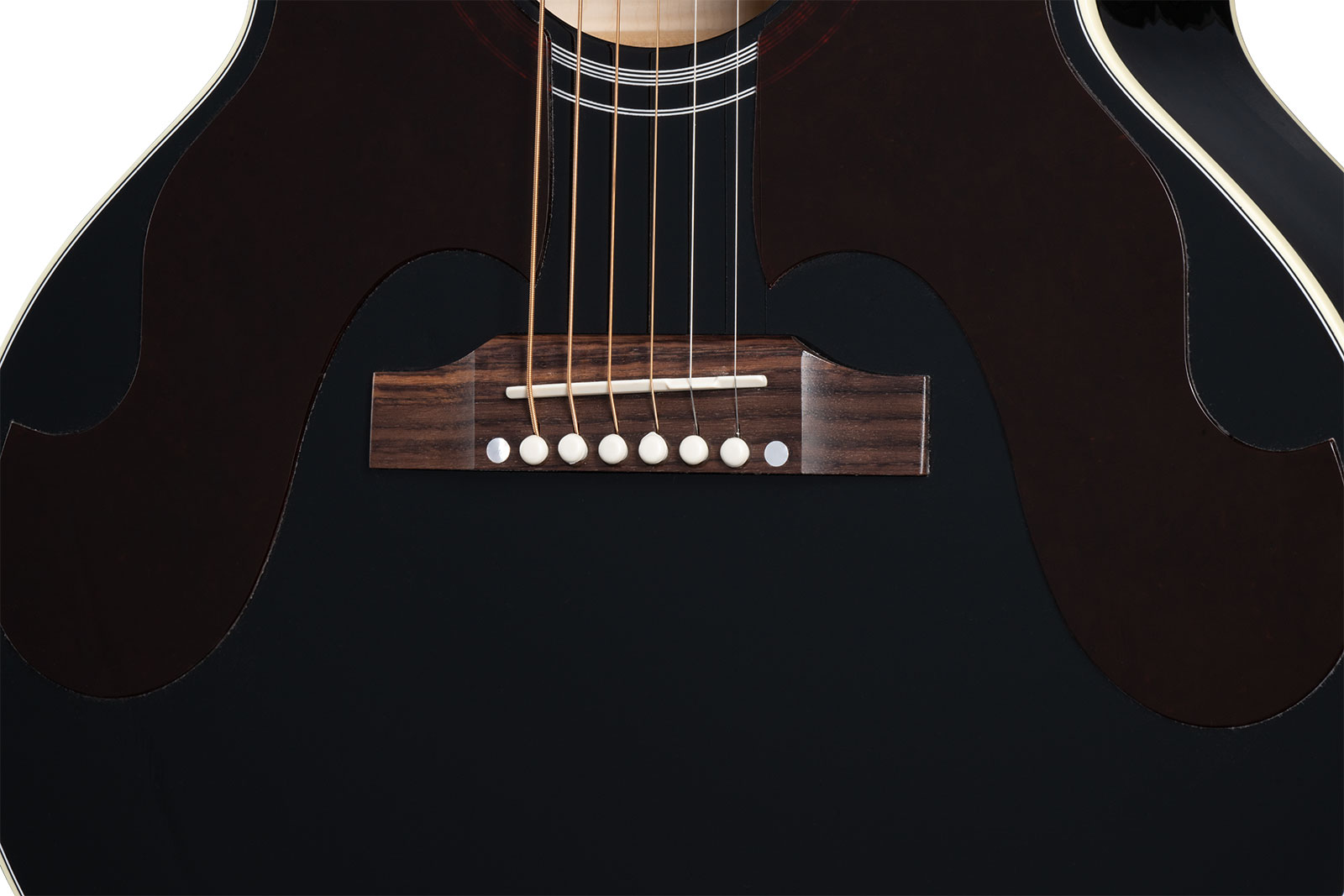 Gibson Custom Shop Everly Brothers J-180 Signature Jumbo Epicea Erable Rw - Ebony - Elektro-akoestische gitaar - Variation 4