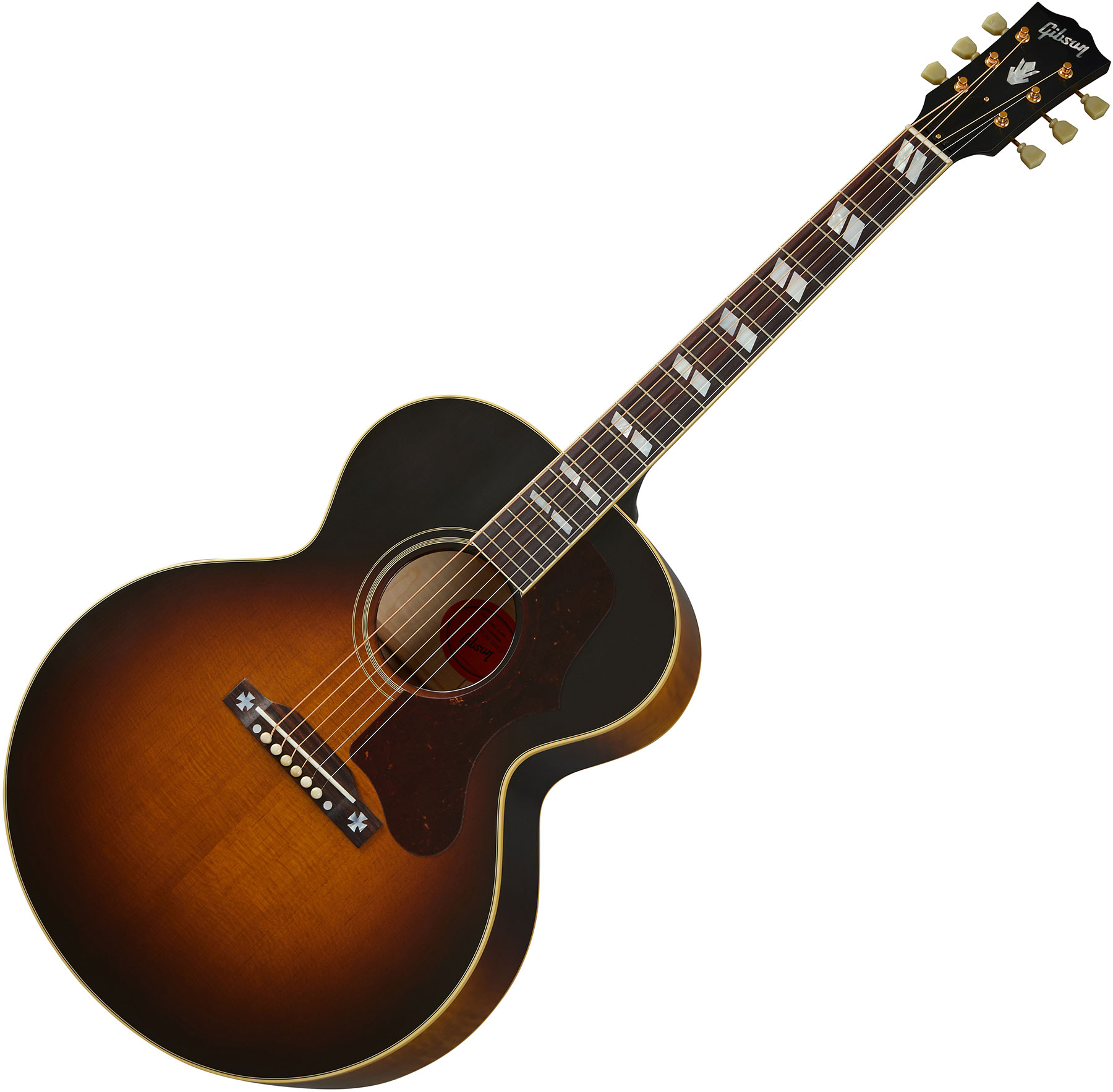 Gibson Custom Shop J185 1952 Historic Jumbo Epicea Erable Rw - Vos Vintage Sunburst - Volksgitaar - Main picture