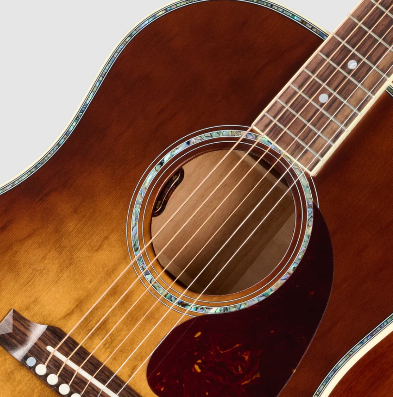Gibson Custom Shop J45 Ann. Ltd Dreadnought Epicea Palissandre Rw - Cremona Burst - Folk gitaar - Variation 2