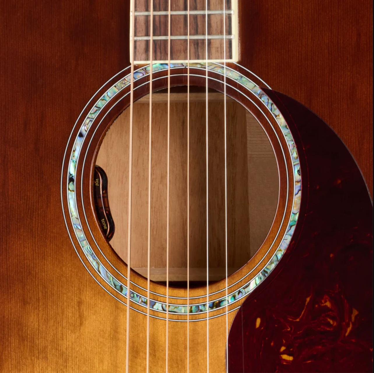 Gibson Custom Shop J45 Ann. Ltd Dreadnought Epicea Palissandre Rw - Cremona Burst - Folk gitaar - Variation 4
