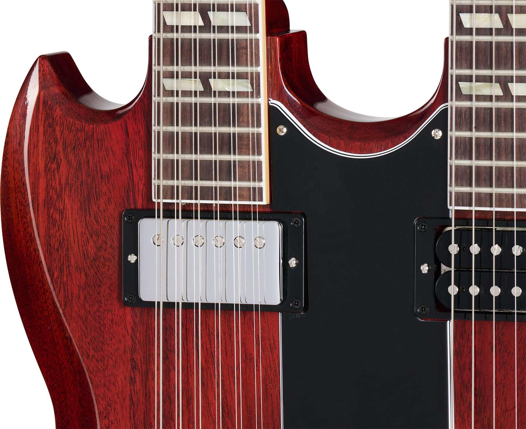 Gibson Custom Shop Jimmy Page Eds1275 Doubleneck 1969 Signature 2s Ht Rw - Vos '69 Cherry - Dubbelhals gitaar - Variation 5