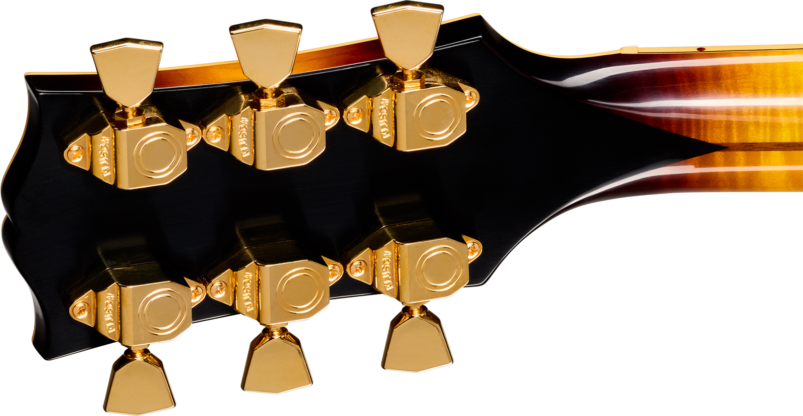 Gibson Custom Shop L5 Ces 1957 Reissue 2h Ht Eb - Vos Vintage Sunburst - Hollow Body elektrische gitaar - Variation 5