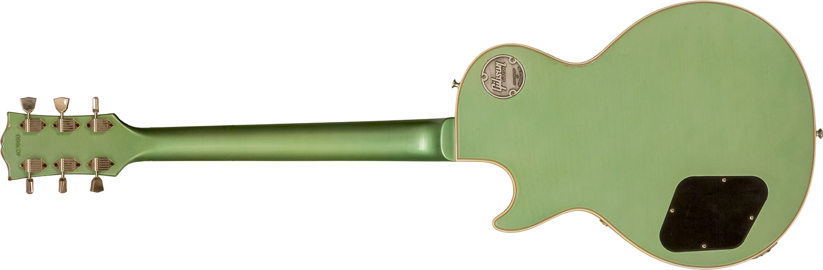 Gibson Custom Shop Les Paul Custom 1968 Reissue 2h Ht Eb - Murphy Lab Light Aging Jade Green - Single cut gitaar - Variation 14