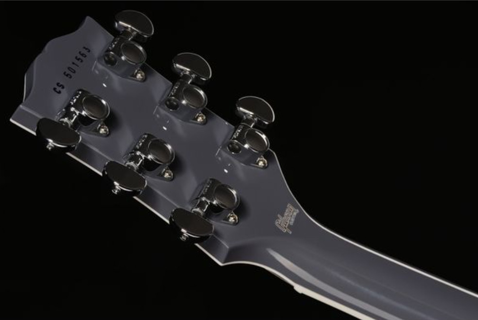 Gibson Custom Shop Les Paul Custom 2h Ht Eb - Arctic Blast - Single cut gitaar - Variation 6