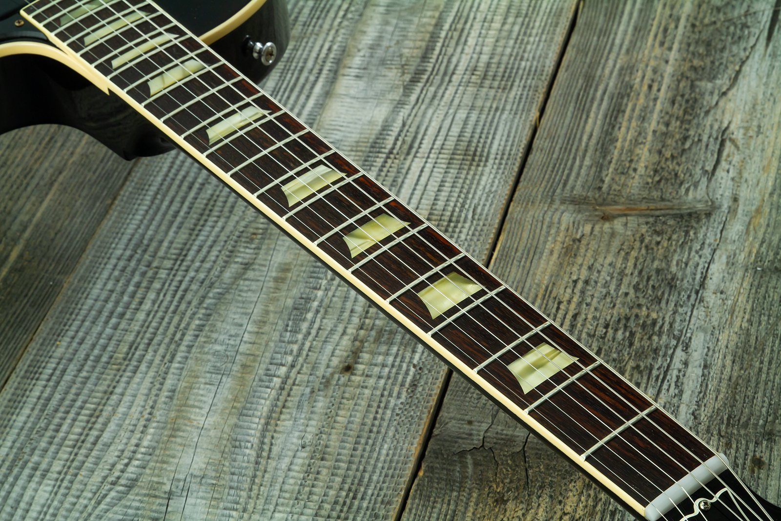 Gibson Custom Shop Les Paul Standard 1956 2p90 Ht Rw #65457 - Vos Red Sparkle Burst - Single cut gitaar - Variation 5