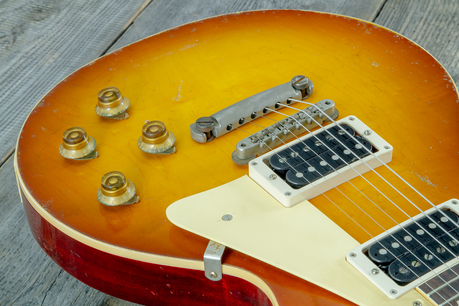 Gibson Custom Shop Les Paul Standard 1958 2h Ht #85208 - Murphy Lab Heavy Aged Botb Page 153 - Single cut gitaar - Variation 3