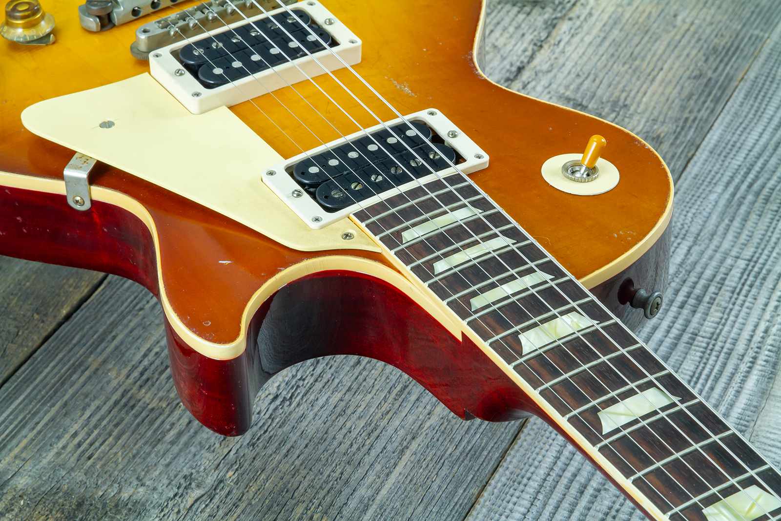 Gibson Custom Shop Les Paul Standard 1958 2h Ht #85208 - Murphy Lab Heavy Aged Botb Page 153 - Single cut gitaar - Variation 4