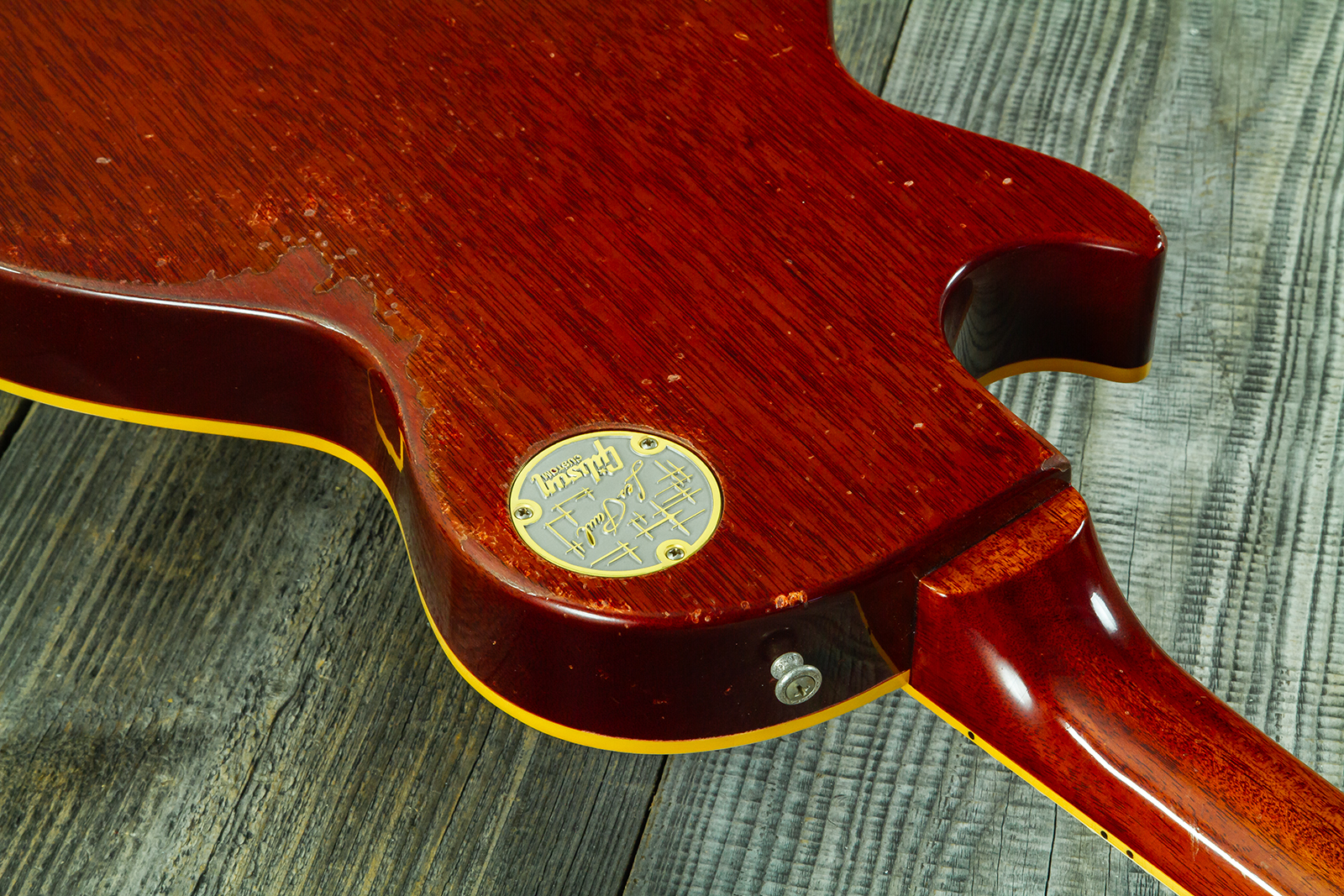 Gibson Custom Shop Les Paul Standard 1959 2h Ht Rw #961232 - Murphy Lab Aged Tobacco Sunburst - Single cut gitaar - Variation 10