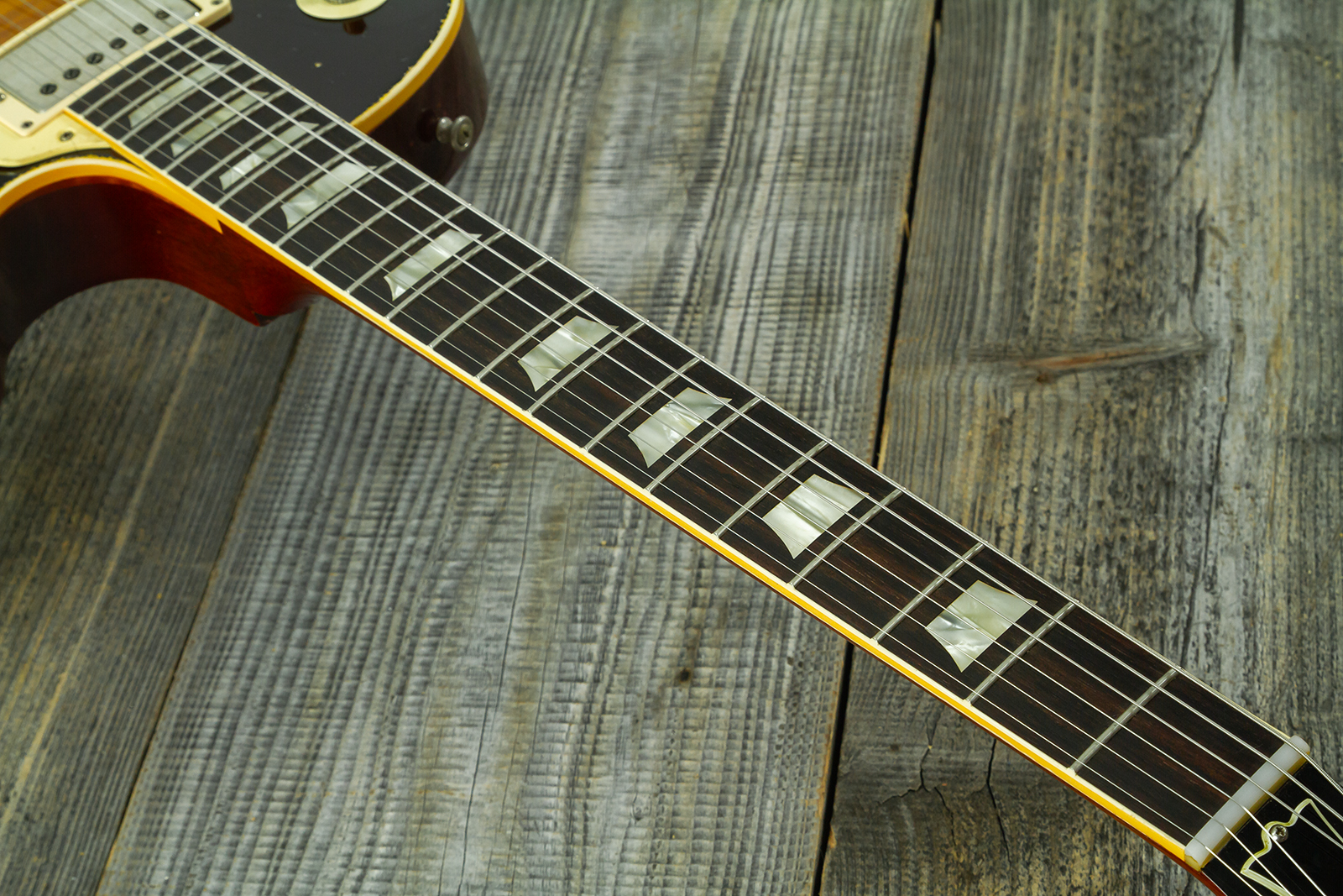 Gibson Custom Shop Les Paul Standard 1959 2h Ht Rw #961232 - Murphy Lab Aged Tobacco Sunburst - Single cut gitaar - Variation 6
