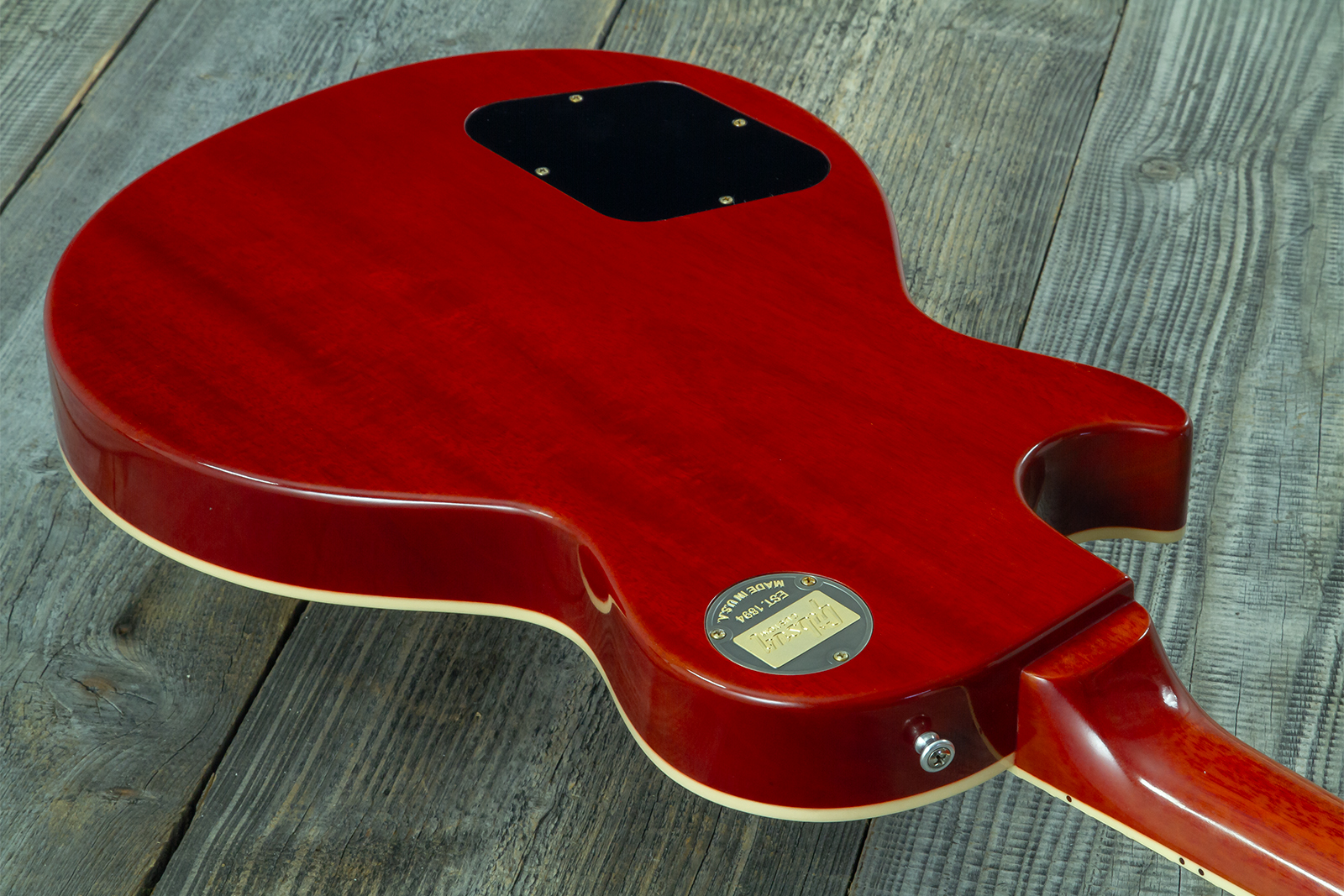 Gibson Custom Shop Les Paul Standard 1959 2h Ht Rw #982048 - Vos Vintage Cherry Sunburst - Single cut gitaar - Variation 7