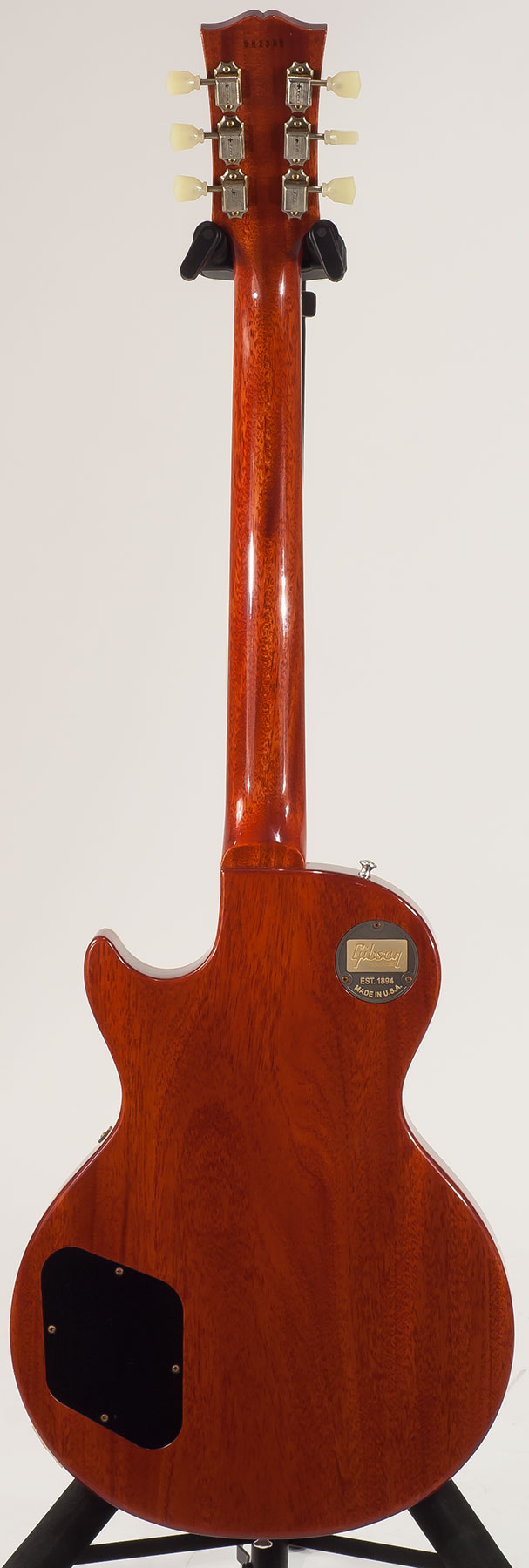 Gibson Custom Shop Les Paul Standard 1959 2h Ht Rw - Vos Dark Bourbon Fade - Enkel gesneden elektrische gitaar - Variation 1