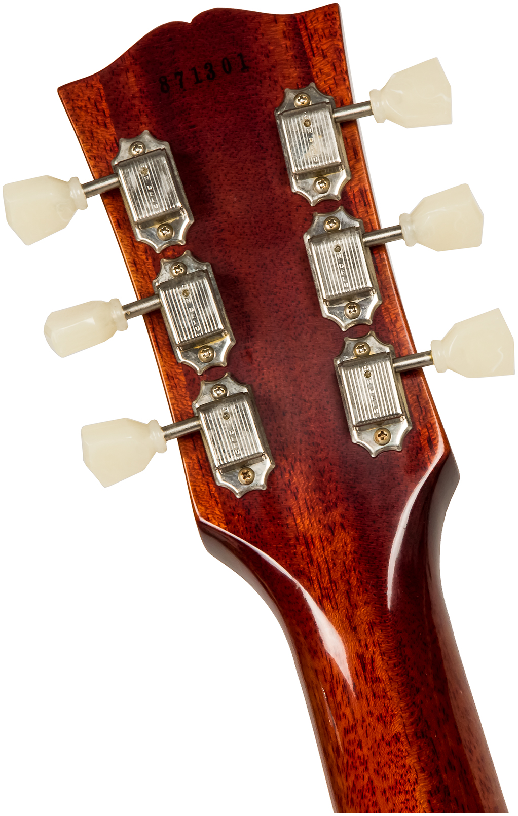 Gibson Custom Shop Les Paul Standard Burstdriver 2h Ht Rw #871301 - Vos Havana Fade - Enkel gesneden elektrische gitaar - Variation 6