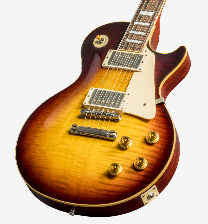 Gibson Custom Shop Les Paul Standard Burstdriver 2h Ht Rw #871302 - Vos Havana Fade - Enkel gesneden elektrische gitaar - Variation 1
