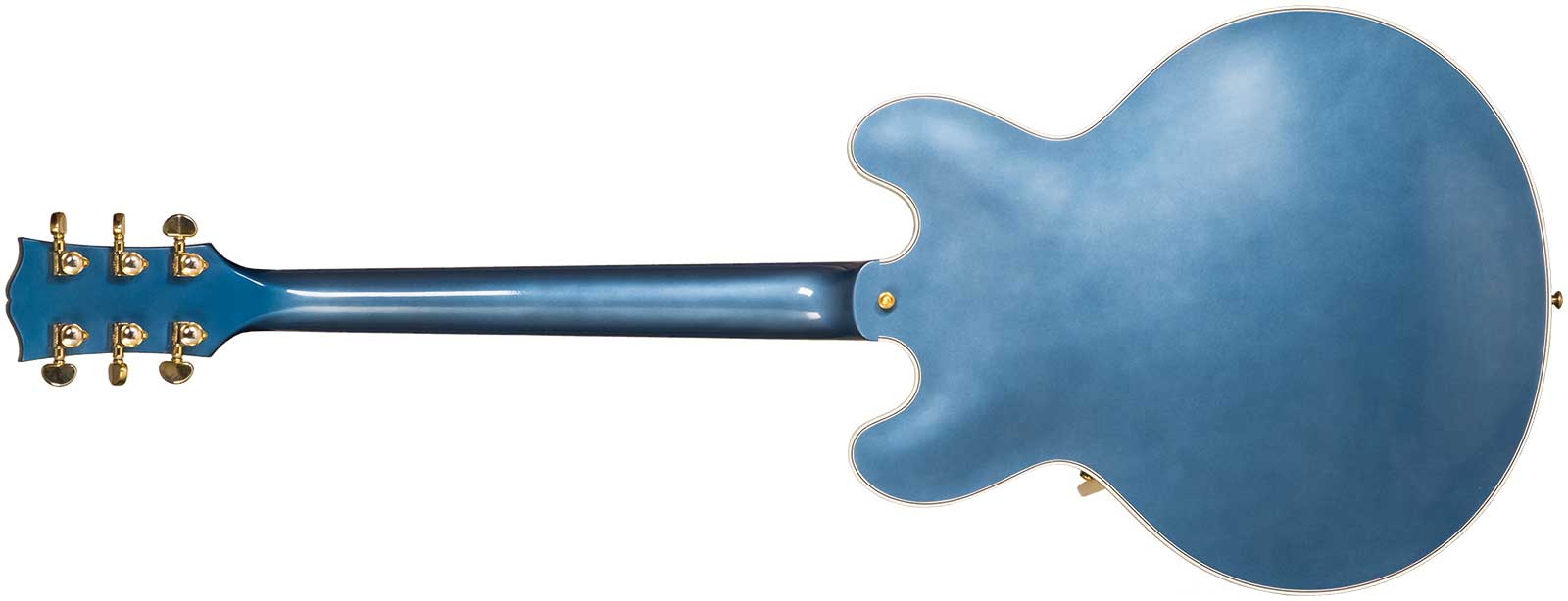 Gibson Custom Shop M2m Es-355 Maestro 2h Trem Eb #a940193 - Vos Pelham Blue - Hollow bodytock elektrische gitaar - Variation 1