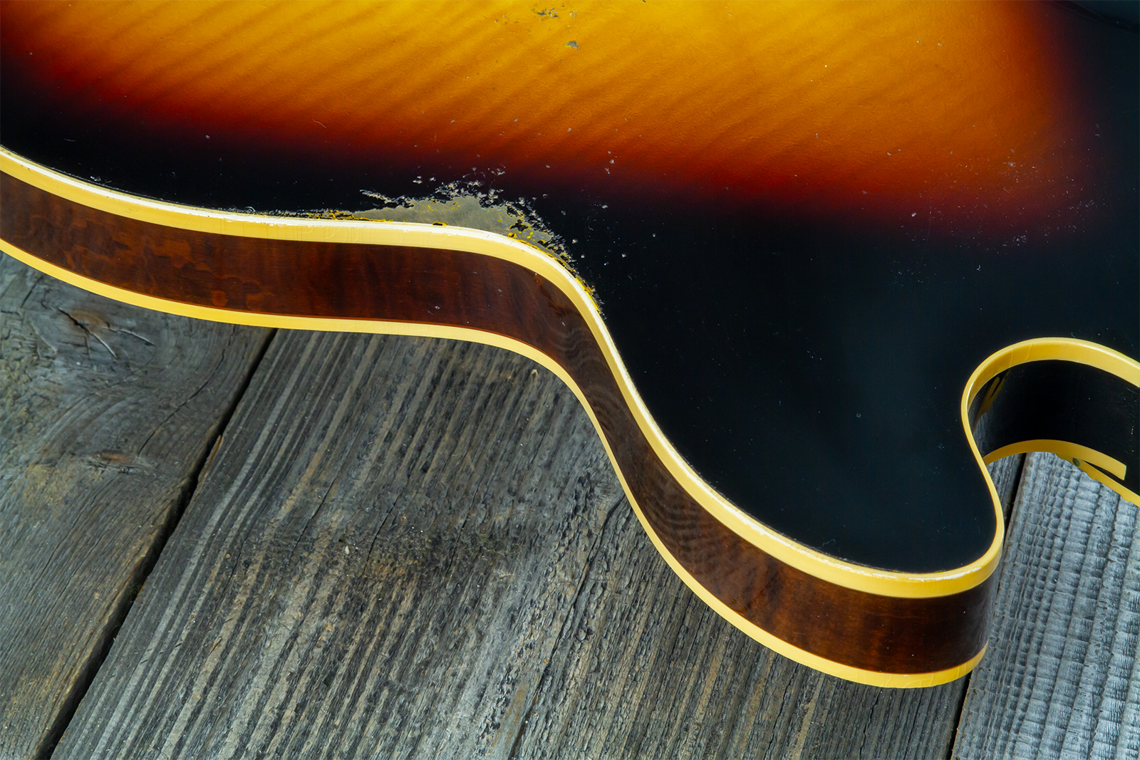 Gibson Custom Shop M2m Es335 1964 Reissue 2h Ht Rw #150092 - Murphy Lab Light Aged Vintage Burst - Semi hollow elektriche gitaar - Variation 8