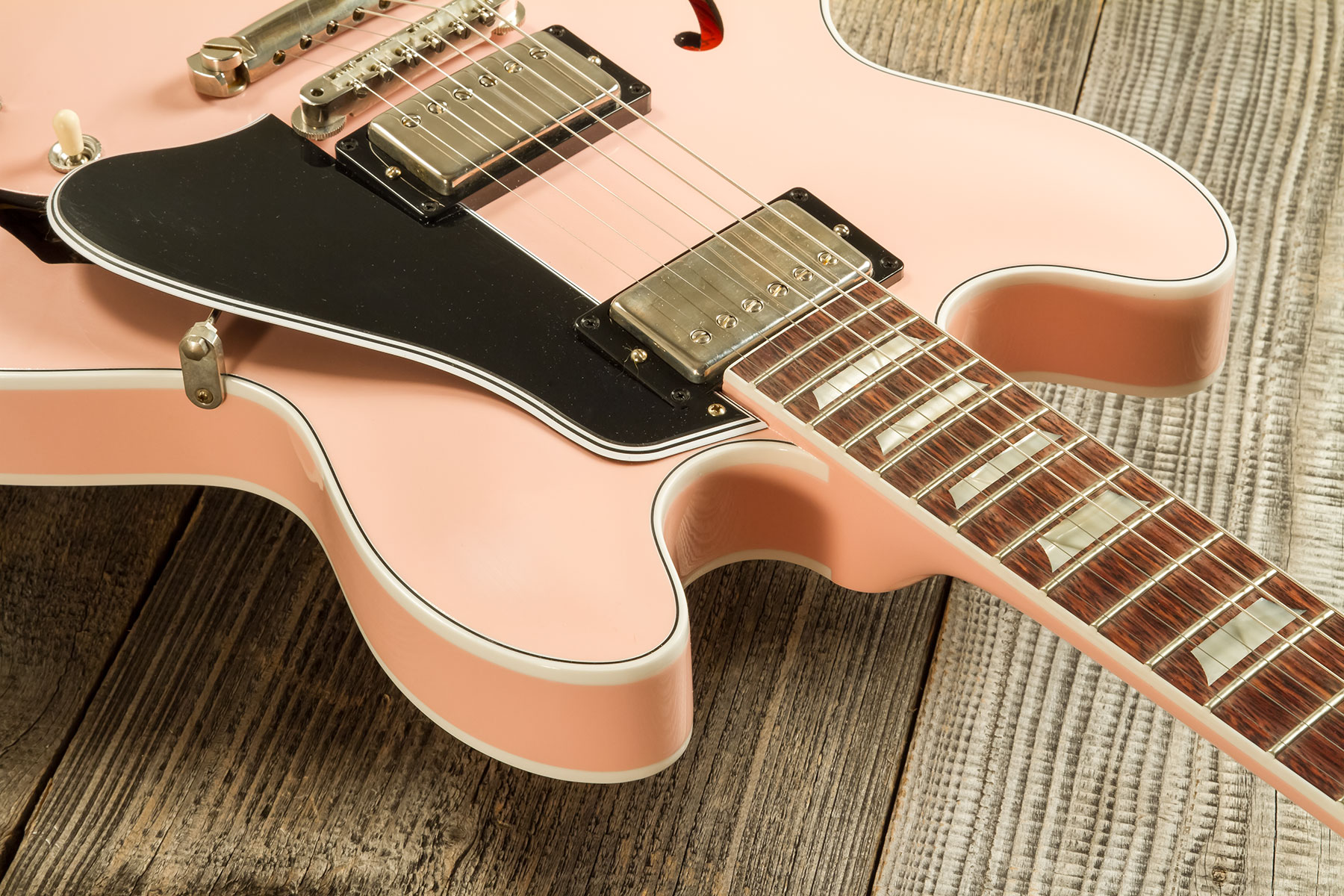 Gibson Custom Shop M2m Es345 1964 2h Ht Rw #140689 - Vos Antique Shell Pink - Semi hollow elektriche gitaar - Variation 5