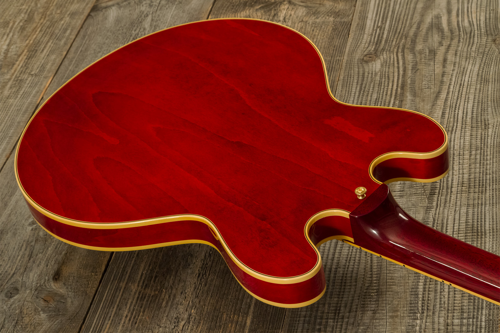 Gibson Custom Shop M2m Es355 1959 Bigsby Custom Made Plate 2h Trem Eb #a950134 - Vos 60s Cherry - Semi hollow elektriche gitaar - Variation 7