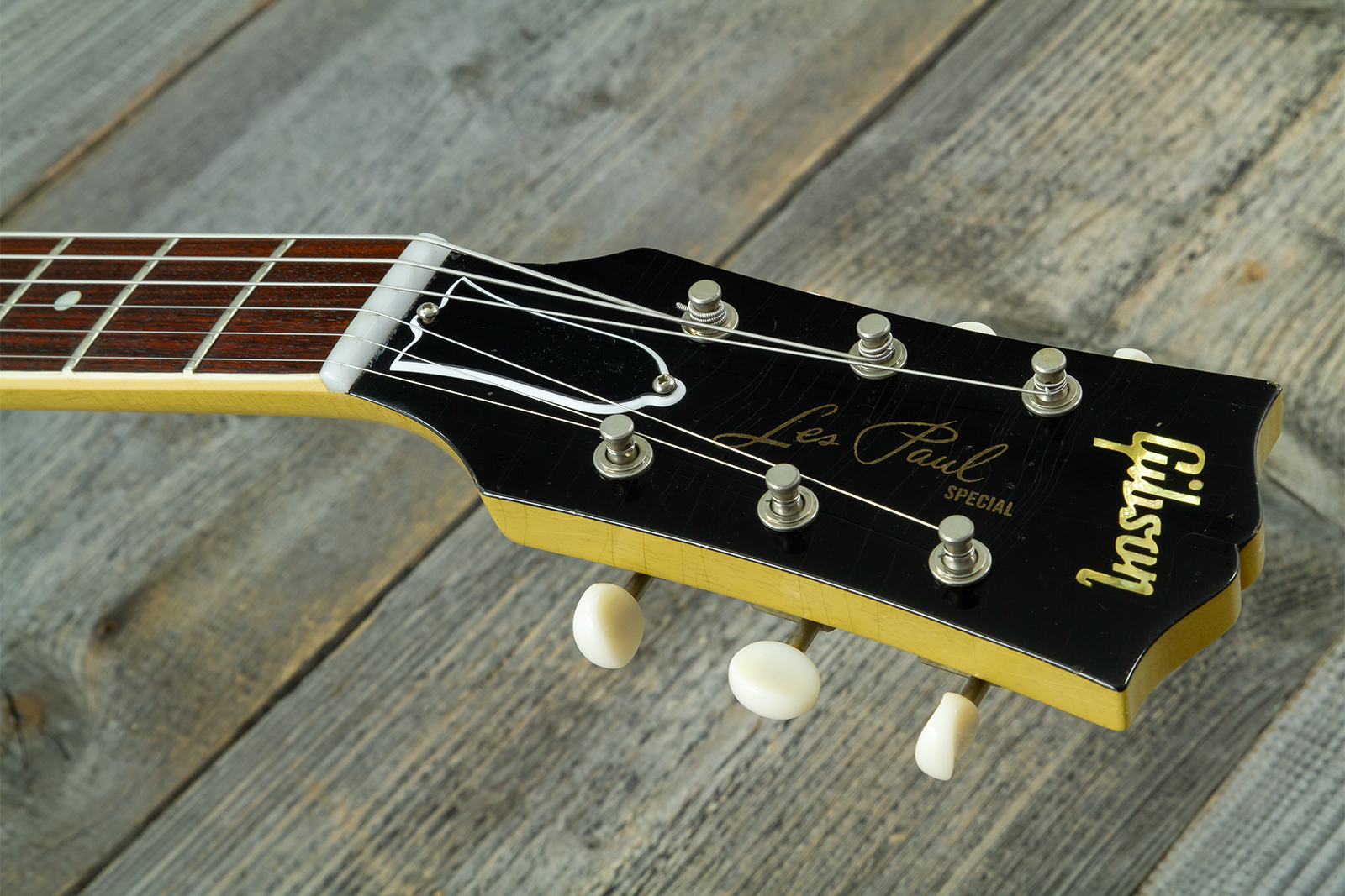 Gibson Custom Shop M2m Les Paul Special 1957 Single Cut Reissue P90 Ht Rw #70554 - Light Aged Tv - Single cut gitaar - Variation 14