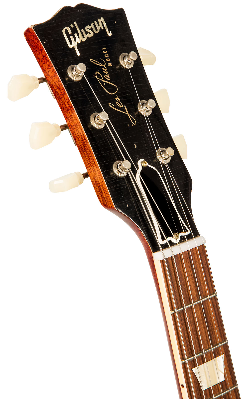 Gibson Custom Shop M2m Les Paul Standard 1958 2h Ht Rw #89886 - Aged Royal Teaburst - Enkel gesneden elektrische gitaar - Variation 5