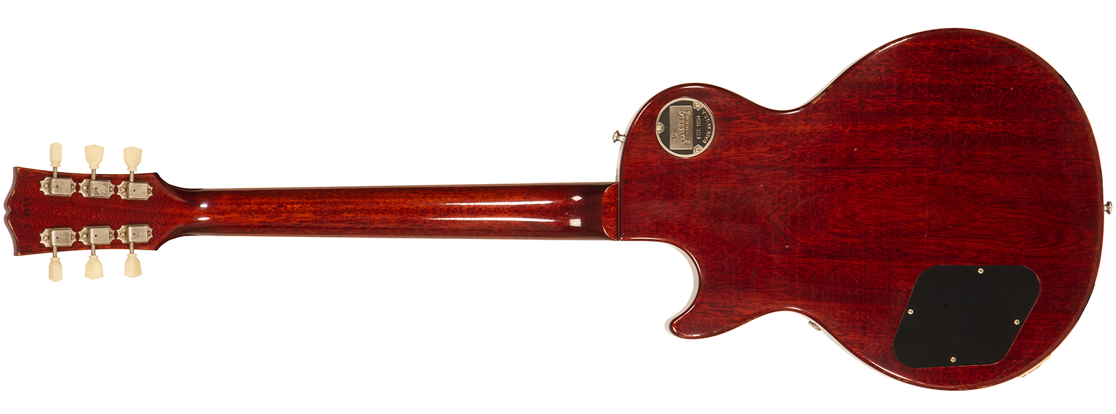 Gibson Custom Shop M2m Les Paul Standard 1958 2h Ht Rw #89904 - Kentucky Bourbon Fade - Enkel gesneden elektrische gitaar - Variation 1