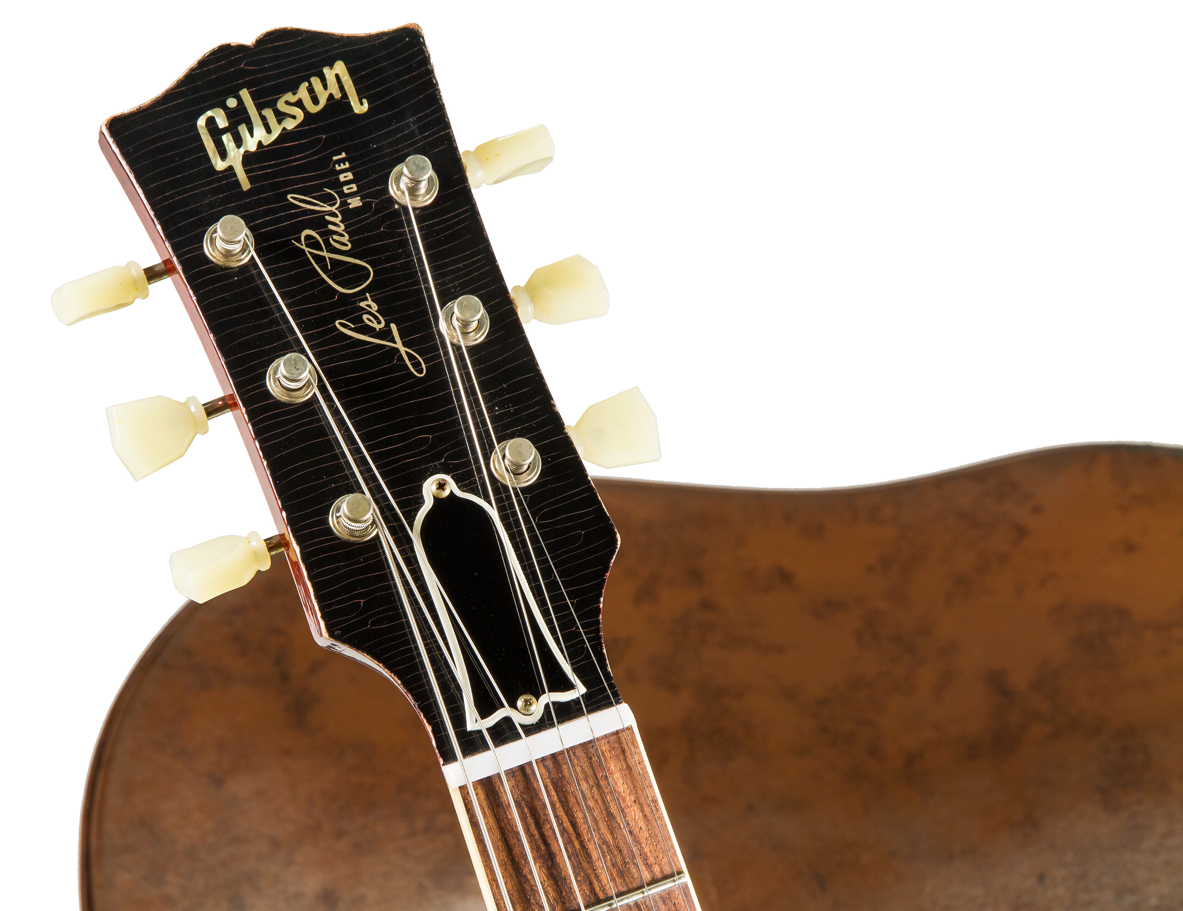 Gibson Custom Shop M2m Les Paul Standard 1958 Reissue 2019 2h Ht Rw #89849 - Heavy Aged First Burst - Enkel gesneden elektrische gitaar - Variation 4