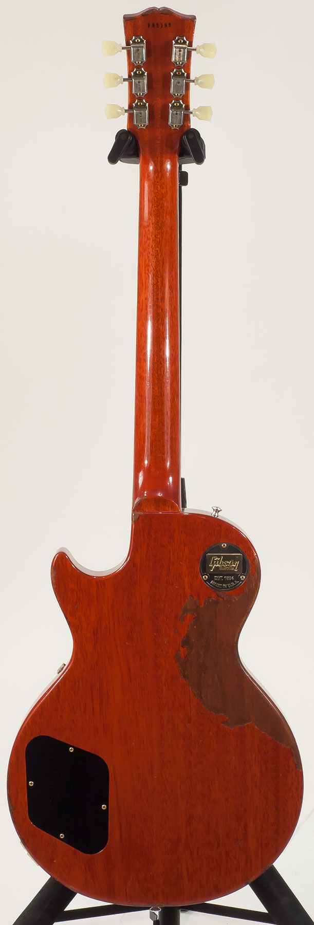 Gibson Custom Shop M2m Les Paul Standard 1959 2h Ht Rw #982192 - Heavy Aged Sunrise Tea Burst - Enkel gesneden elektrische gitaar - Variation 1