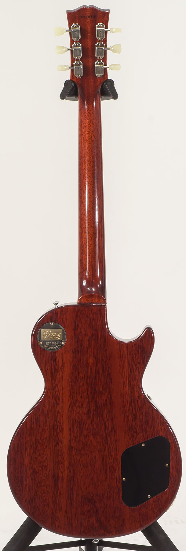 Gibson Custom Shop M2m Les Paul Standard 1959 Lh Gaucher Ltd 2h Ht Rw #971610 - Vos Washed Cherry - Linkshandige elektrische gitaar - Variation 1