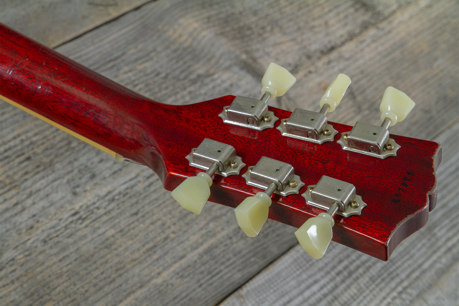 Gibson Custom Shop M2m Les Paul Standard 1959 Reissue 2h Ht Rw #934249 - Murphy Lab Light Aged Factory Burst - Single cut gitaar - Variation 10