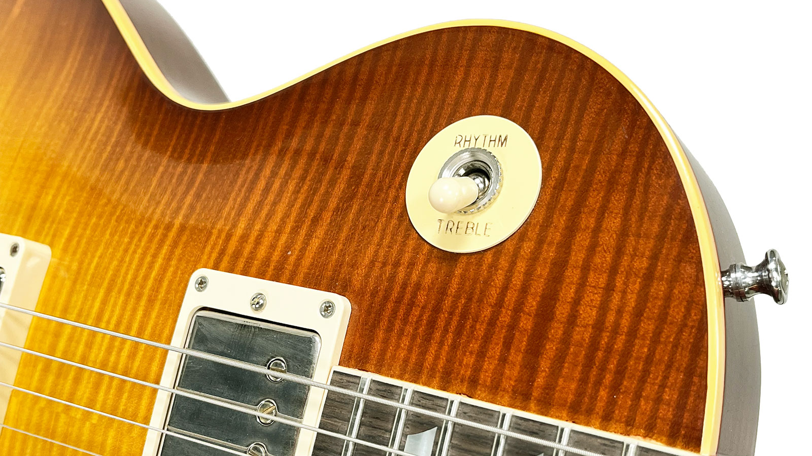 Gibson Custom Shop M2m Les Paul Standard 1959 Reissue 2h Ht Rw #934307 - Murphy Lab Ultra Light Aged Iced Tea Burst - Enkel gesneden elektrische gitaa